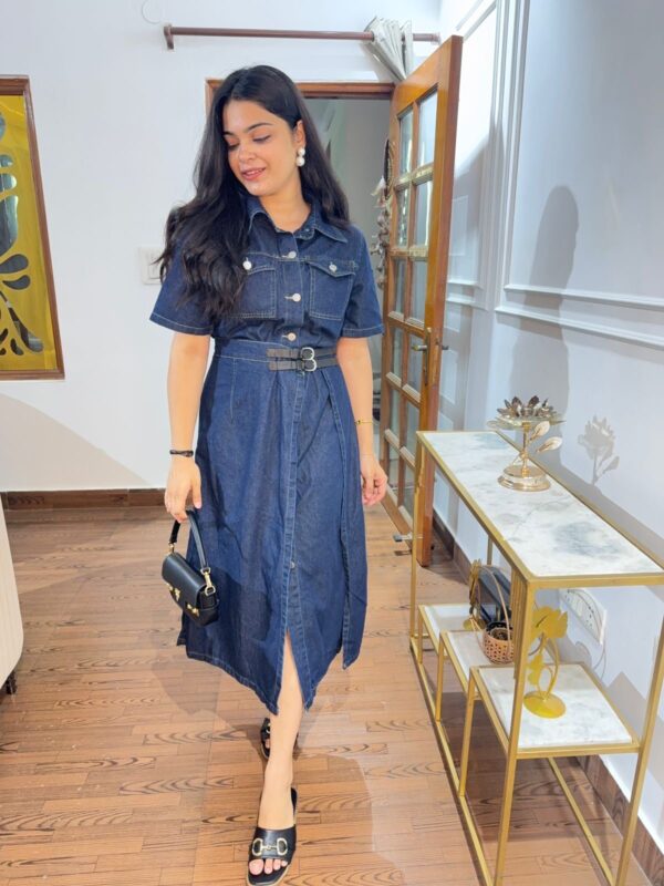 Denim dress - Image 4