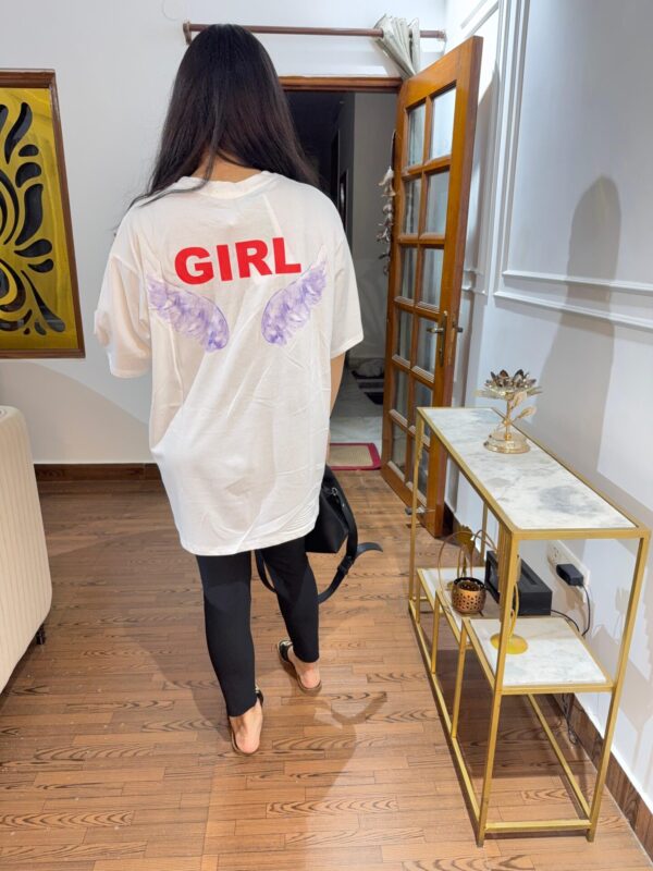 Girl embellished tshirt - Image 5