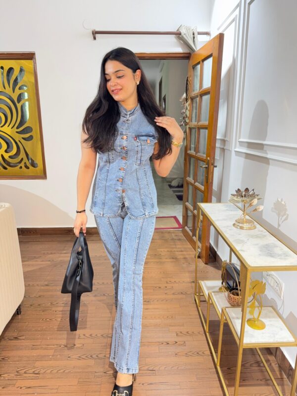Noor denim set - Image 5