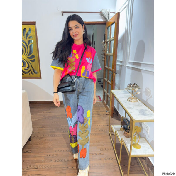 Candy denim coord set - Image 2