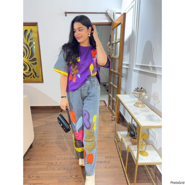 Candy denim coord set - Image 3