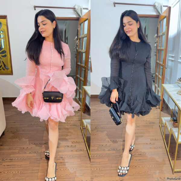 Haze ruffle dress - Image 3