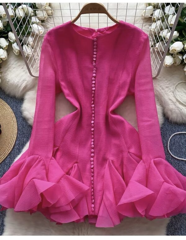Haze ruffle dress - Image 4