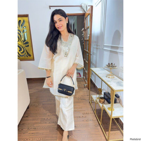 Noor mirror work coord set - Image 4