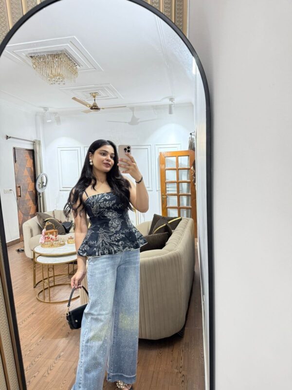 Shimmer denims