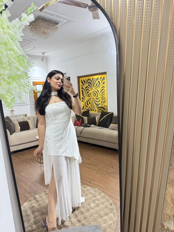 Tube net 2-piece dress - Image 10