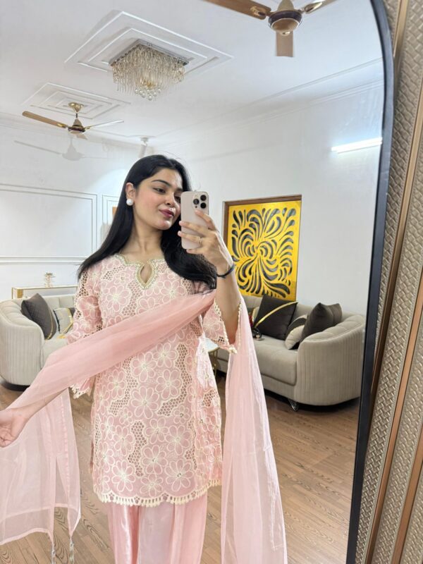 Seerat cutwork set - Image 6