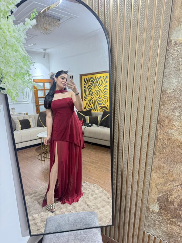 Tube net 2-piece dress - Image 6