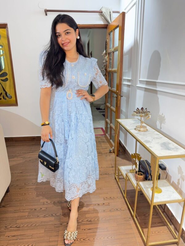 Kuhu embellished belted dress - Image 2