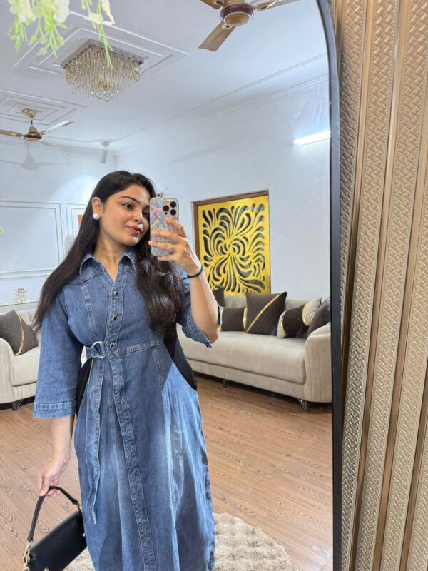 Jia denim dress - Image 3
