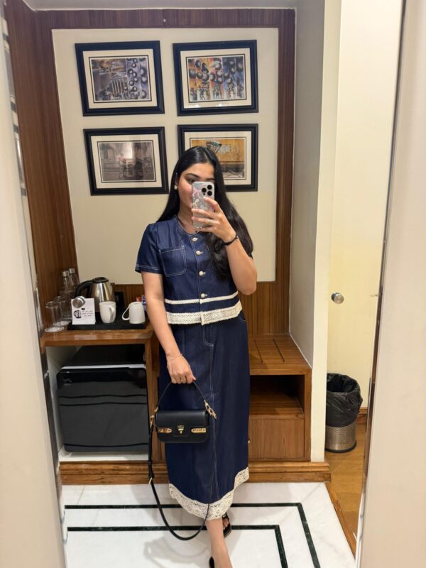Denim skirt set - Image 2
