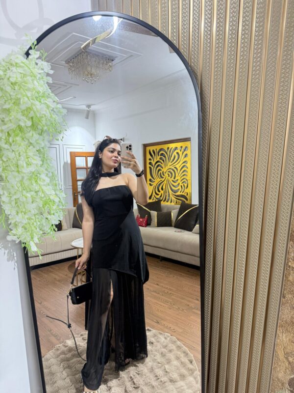 Tube net 2-piece dress - Image 4
