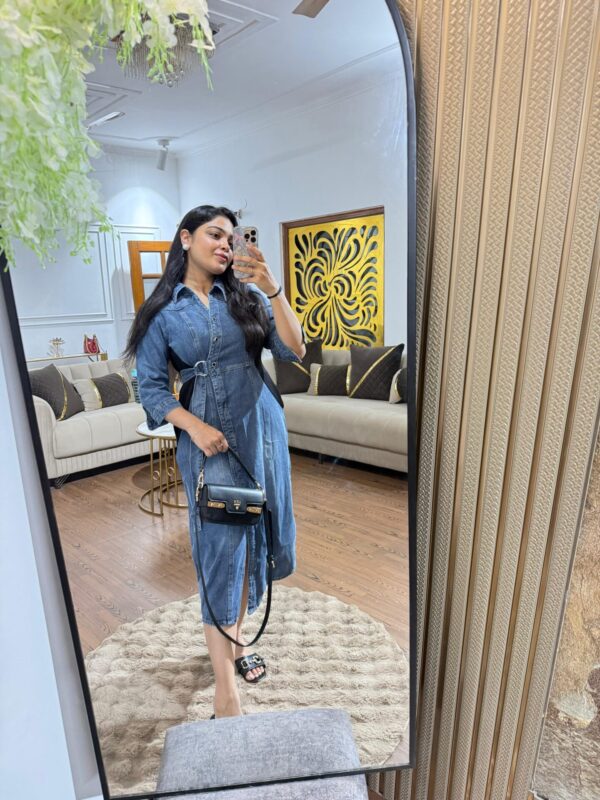 Jia denim dress - Image 4