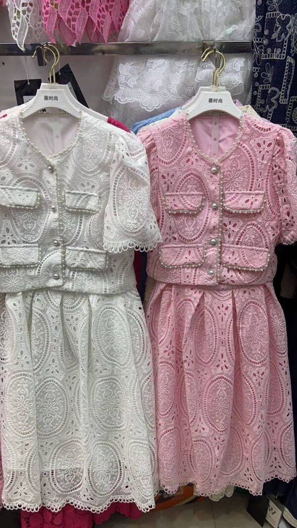 Pearl crochet skirt set - Image 7