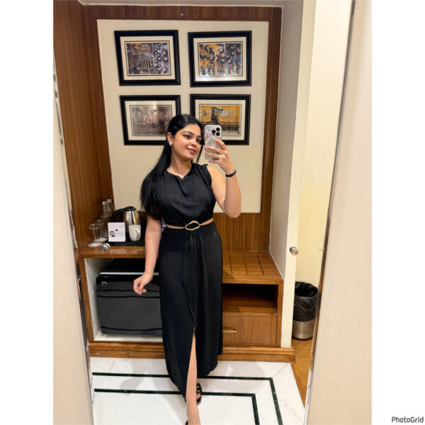 Soha side cut dress