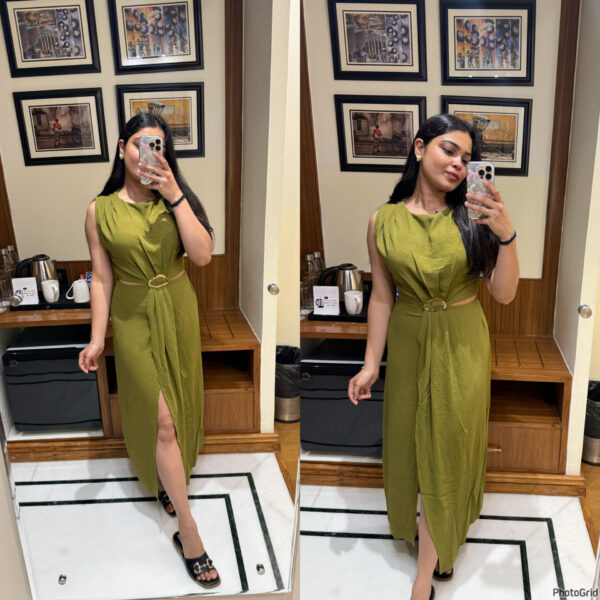 Soha side cut dress - Image 6
