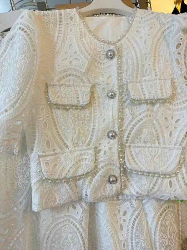Pearl crochet skirt set - Image 9