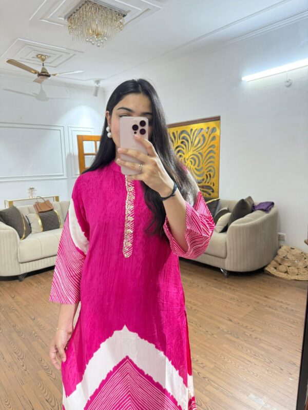 Vani embellished printed coord - Image 11