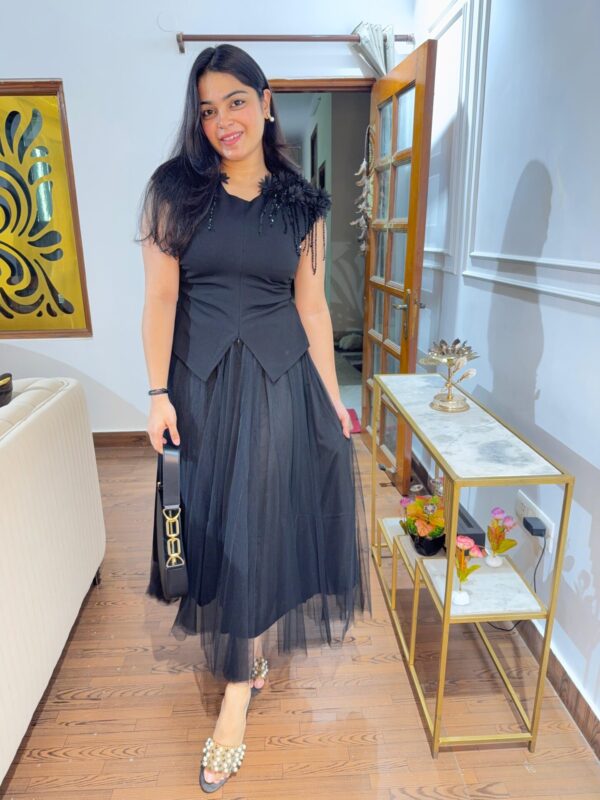 Embellished skirt set - Image 2