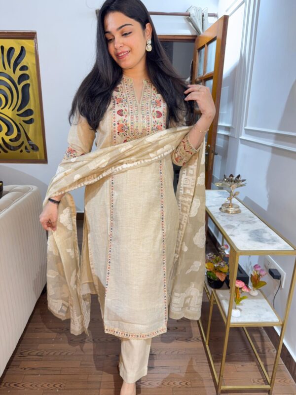 Cotton silk blend suit - Image 2