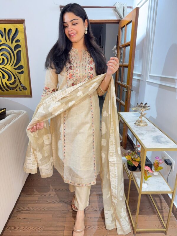 Cotton silk blend suit - Image 5