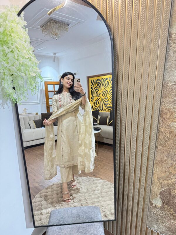 Cotton silk blend suit - Image 3