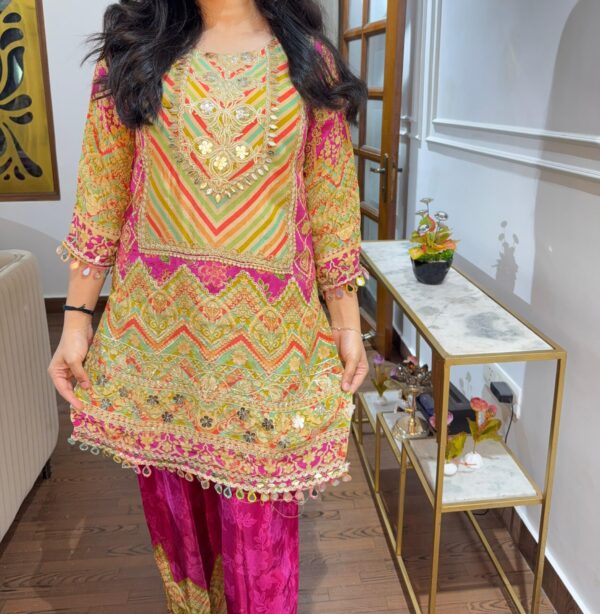 Mirror embellished coord set - Image 4