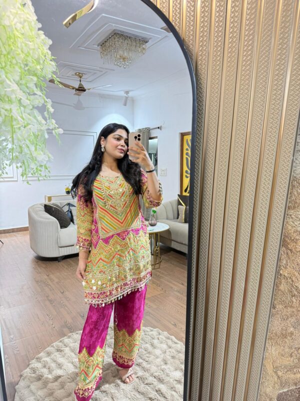 Mirror embellished coord set - Image 6