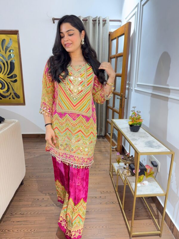 Mirror embellished coord set - Image 3