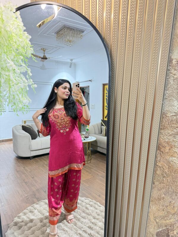 Pleated farshi 2 piece set - Image 6