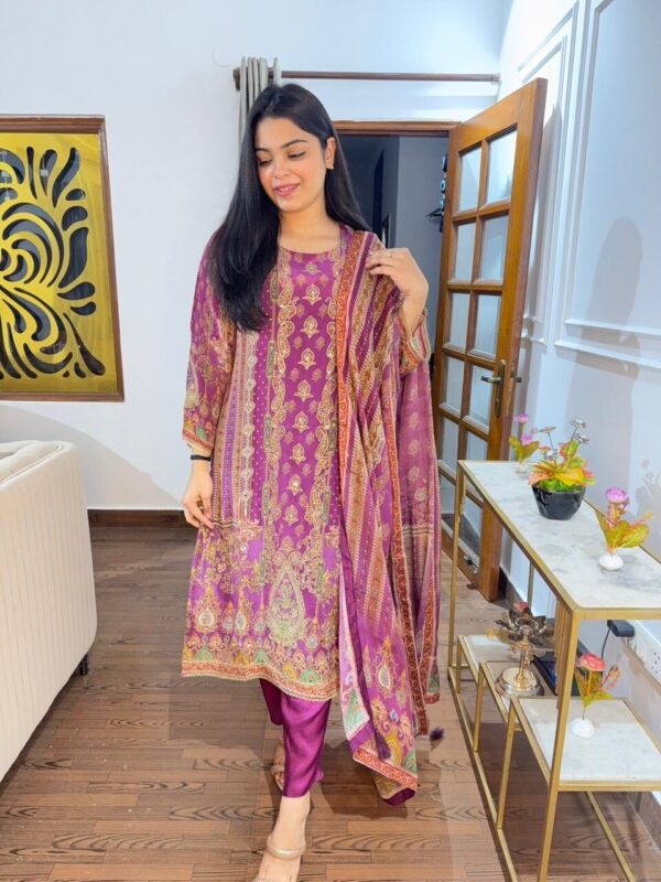 Suhana embellished suit