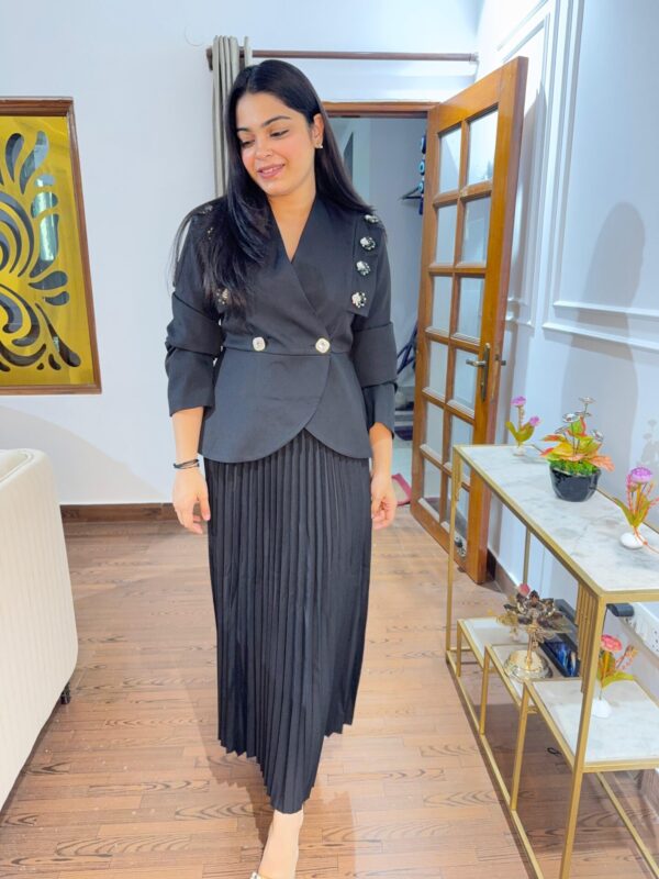 Embellished blazer set - Image 5