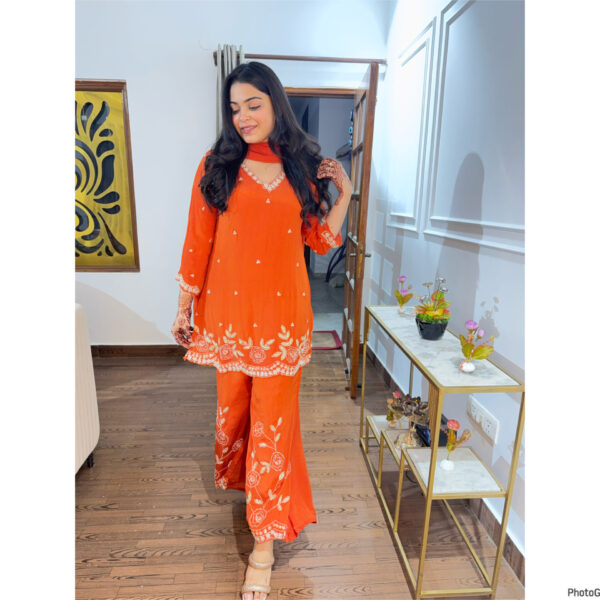 Esha embellished suit