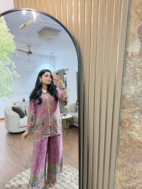 Adhira embellished 3 piece set - Image 4
