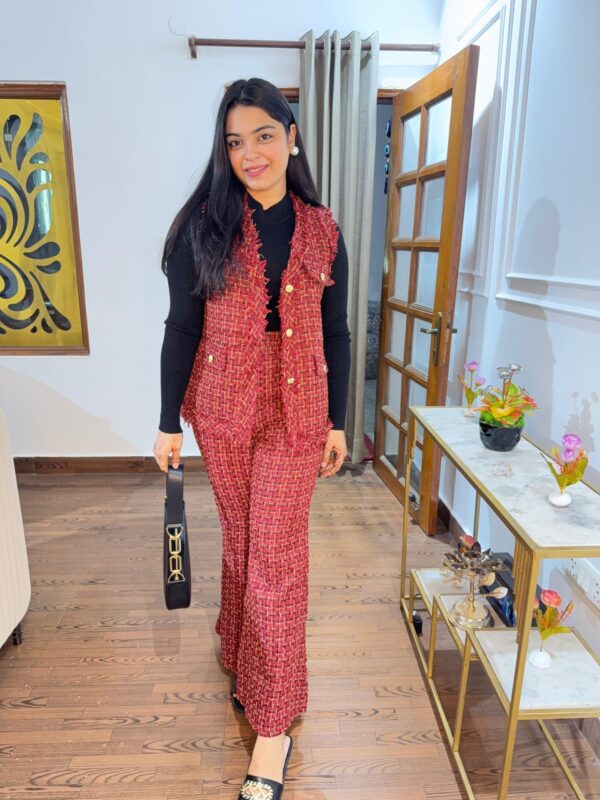 3 piece tweed coord