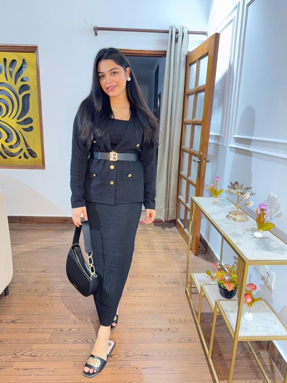 Mira winter skirt coord set - Image 3